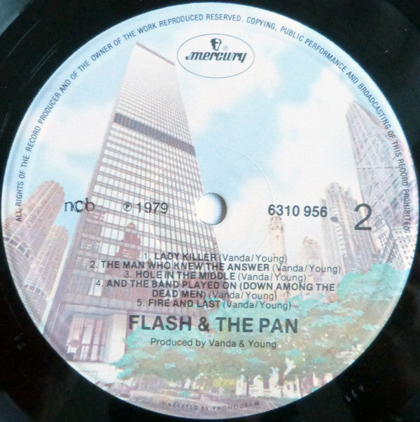Flash & The Pan : Flash & The Pan (LP, Album)