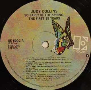 Judy Collins : So Early In The Spring, The First 15 Years (2xLP, Comp)