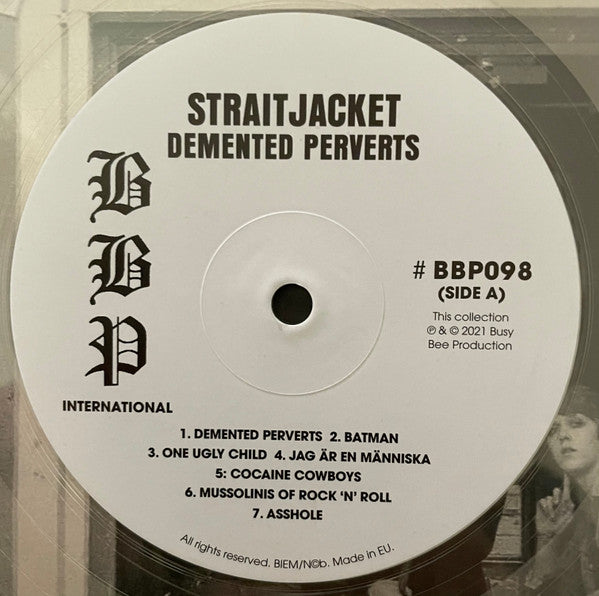 Straitjacket : Demented Perverts (LP, Comp, Ltd, Cle)