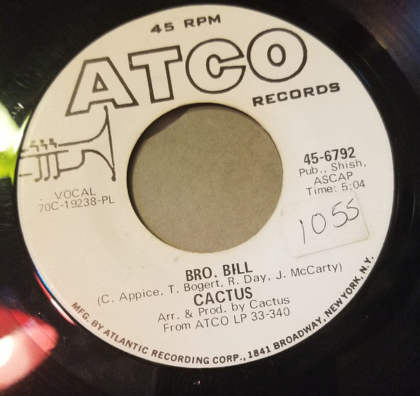 Cactus (3) : You Can't Judge A Book By The Cover (7", Single, Promo, PL)