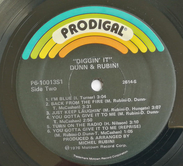 Dunn And Rubini : Diggin' It (LP, Album)