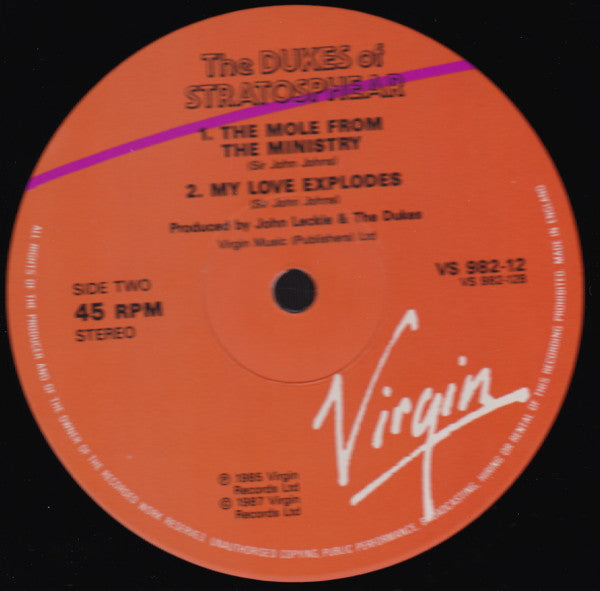 The Dukes Of Stratosphear : You're A Good Man Albert Brown (12", Single)