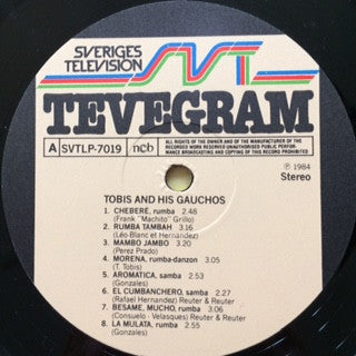 Tobis And His Gauchos : Latin American Rhythms (LP)