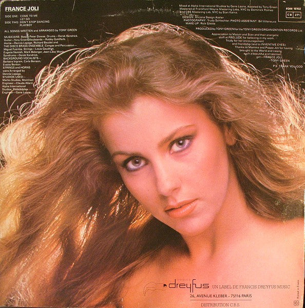 France Joli : France Joli (LP, Album)
