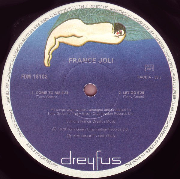 France Joli : France Joli (LP, Album)