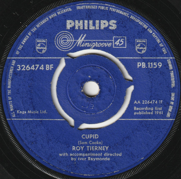 Roy Tierney : Cupid (7")