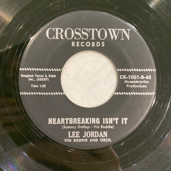 Vin Roddie, Lee Jordan (3) : Wheels / Heartbreaking Isn't It (7", Single)
