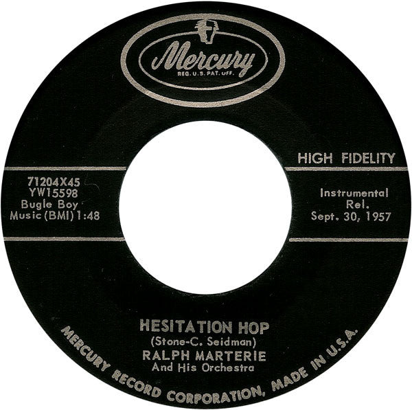 Ralph Marterie And His Orchestra : Driftwood / Hesitation Hop (7", Single)