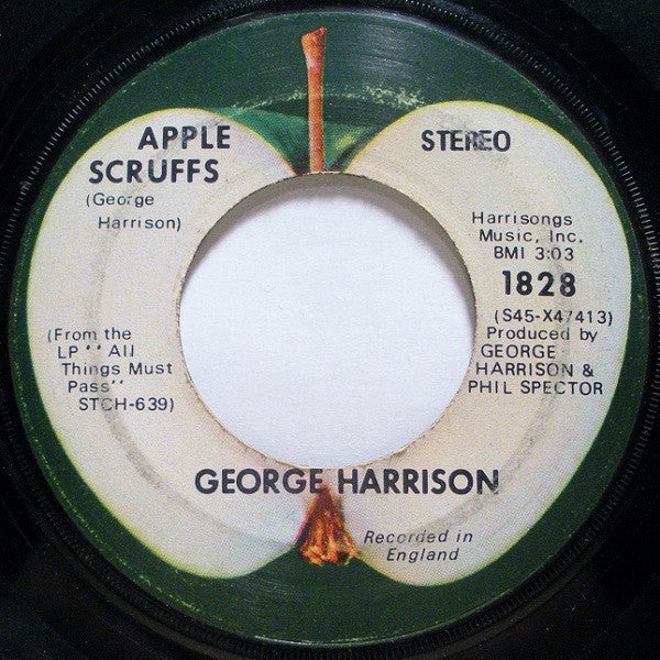George Harrison : What Is Life / Apple Scruffs (7", Single, Scr)