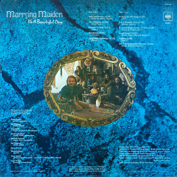 It's A Beautiful Day : Marrying Maiden (LP, Album)