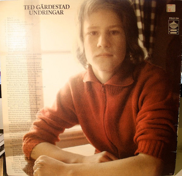 Ted Gärdestad : Undringar (LP, Album)