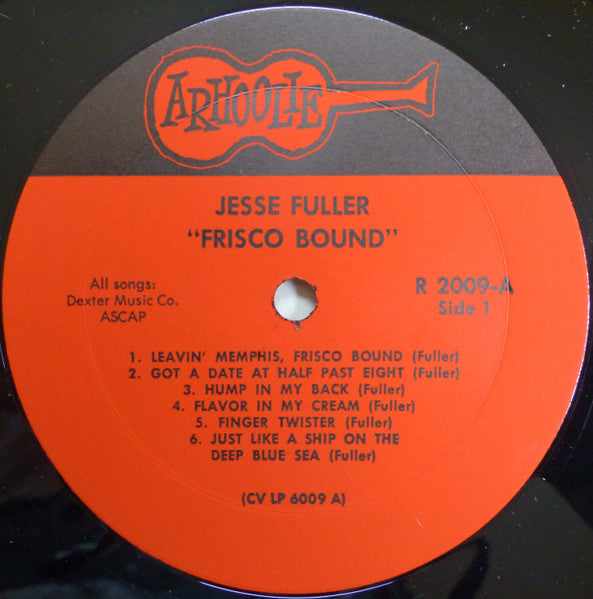 Jesse Fuller : Frisco Bound (LP, Album, RE)