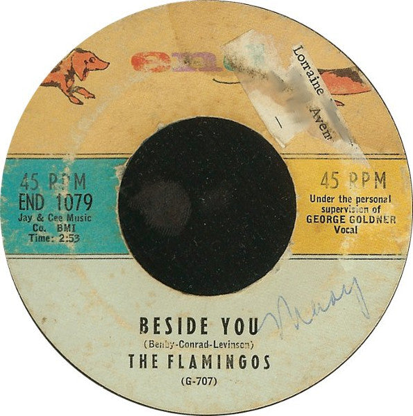 The Flamingos : Beside You / When I Fall In Love (7")