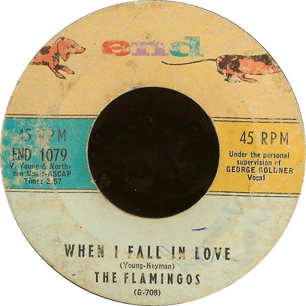 The Flamingos : Beside You / When I Fall In Love (7")