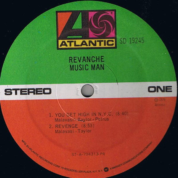 Revanche : Music Man (LP, Album, PR )