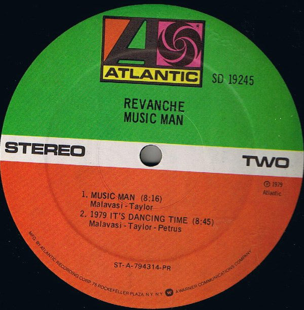 Revanche : Music Man (LP, Album, PR )