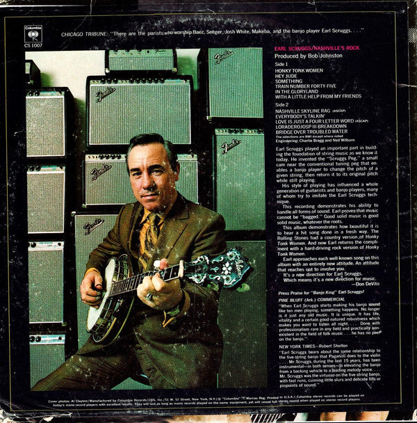 Earl Scruggs : Nashville's Rock (LP, Album)