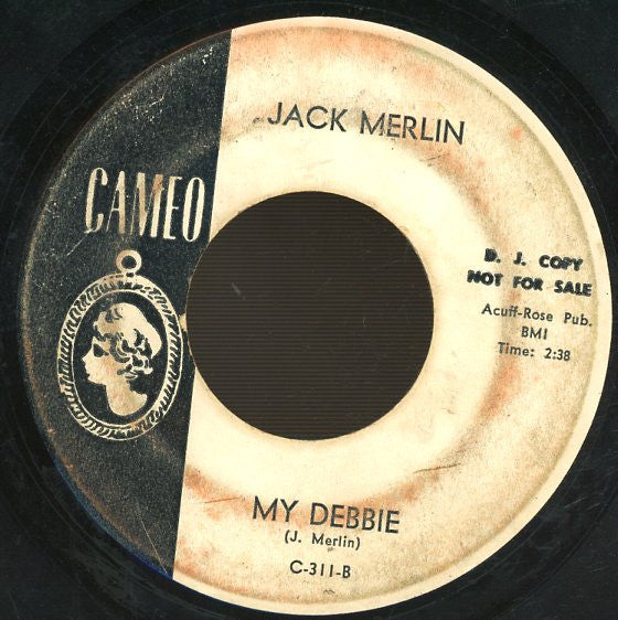 Jack Merlin (2) : "Doo Wah Hooba Looba" Drip Drop Shala La Blues (7", Promo)