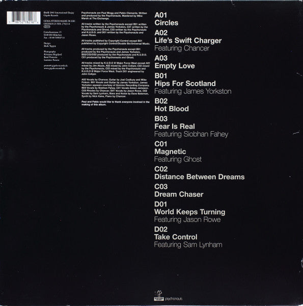 Psychonauts : Songs For Creatures (2xLP, Album)