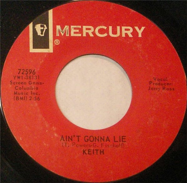 Keith (2) : Ain't Gonna Lie / Our Love Started All Over Again (7")