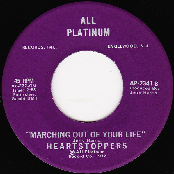 The Heartstoppers : Court' In Mama (7")