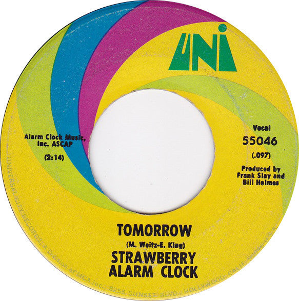 Strawberry Alarm Clock : Tomorrow (7", Single)