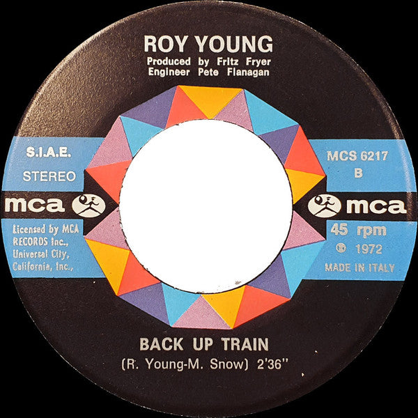 Roy Young : Bony Moronie (7")