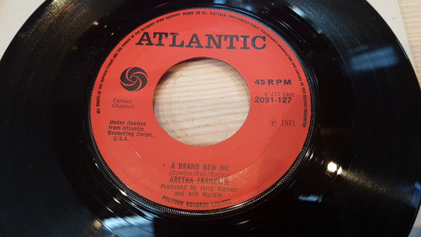 Aretha Franklin : A Brand New Me (7")
