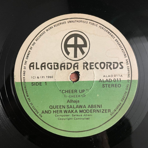 Alhaja Queen Salawa Abeni And Her Waka Moderniser : Cheer Up (LP)