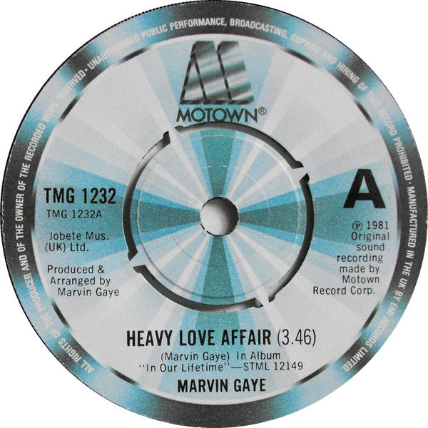 Marvin Gaye : Heavy Love Affair (7")