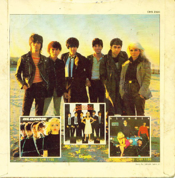 Blondie : Sunday Girl (7", Single, Blu)