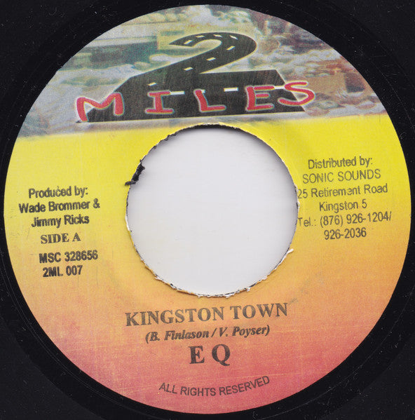 Natty King : No Guns To Town (7")