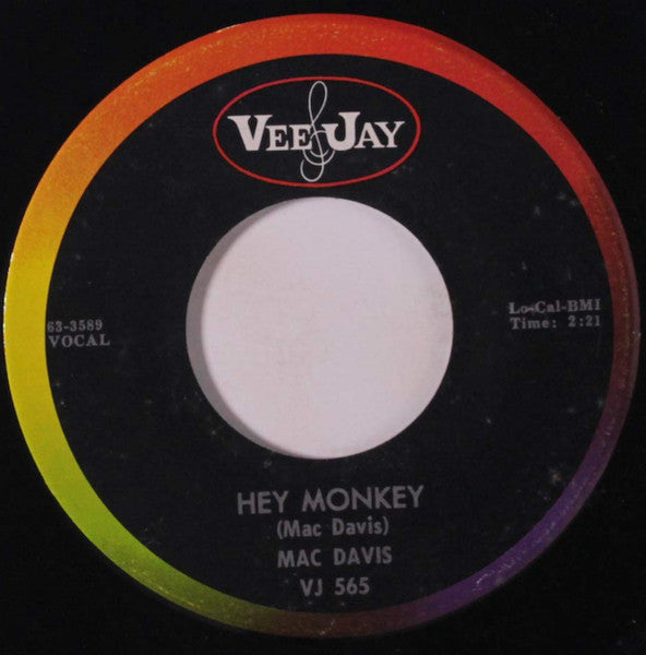 Mac Davis : Honey Love (7")