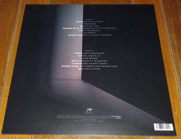 The Lottery Winners : Something To Leave The House For (LP, Album, Ltd, Pin)