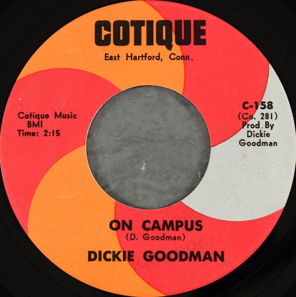 Dickie Goodman / Johnny Colón : On Campus / Mombo Suzie (7", Single, ARP)