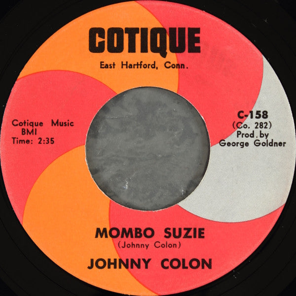 Dickie Goodman / Johnny Colón : On Campus / Mombo Suzie (7", Single, ARP)