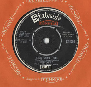 Steppenwolf : Magic Carpet Ride (7", Single, 4 P)