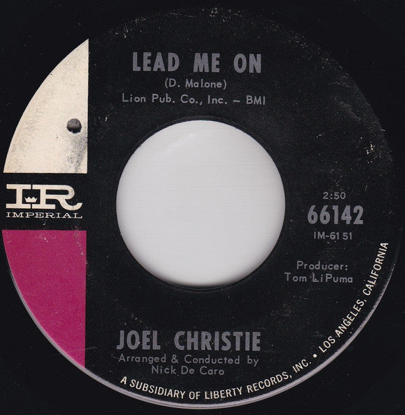 Joel Christie : Angels In The Sky (7", Single, Promo, RCA)