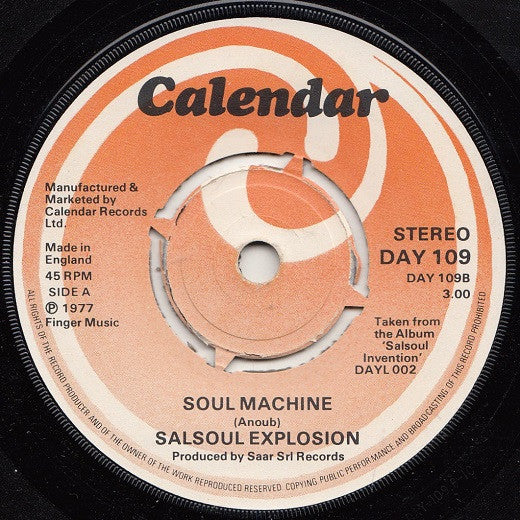 Salsoul Explosion : I Feel Happy (Sabor De Salsa) (7")
