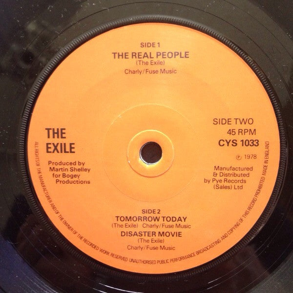 The Exile (2) : The Real People (7", Single)