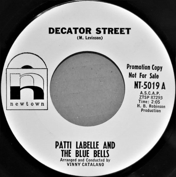 Patti LaBelle And The Bluebells : Decator Street / Academy Award (7", Single, Promo, Styrene)