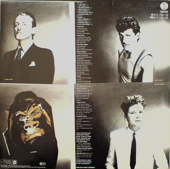 Yello : You Gotta Say Yes To Another Excess (LP, Album, Ora)