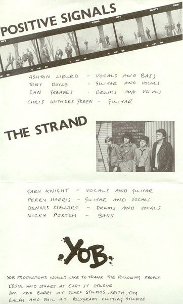 Positive Signals / The Strand (3) : Positive Signals / The Strand (7")