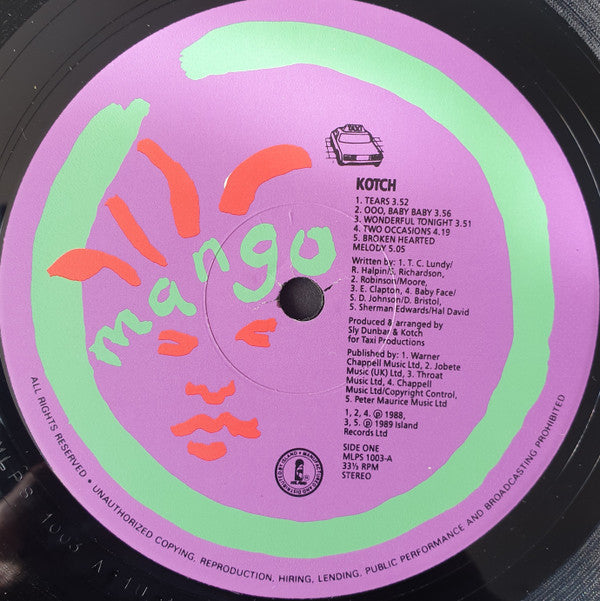 Kotch : Kotch (LP)