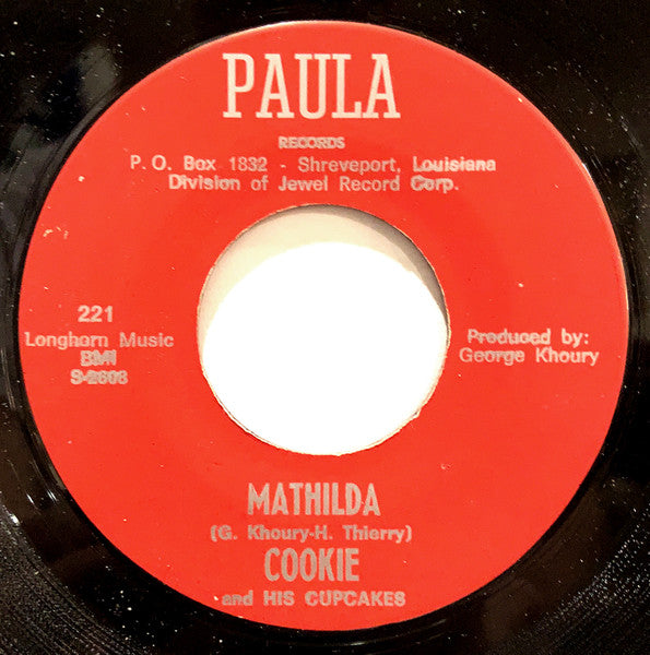 Cookie & His Cupcakes : Mathilda / I'm Twisted (7", Single)