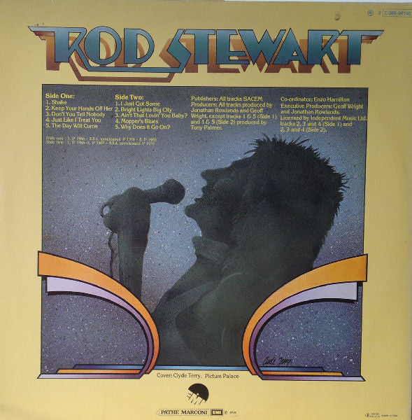 Rod Stewart : A Shot Of Rhythm And Blues (LP, Comp, RE, Gat)