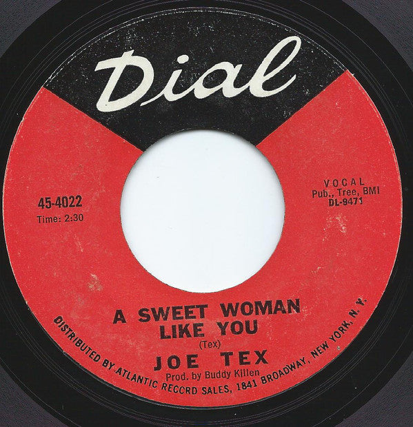 Joe Tex : A Sweet Woman Like You / Close The Door (7", Single)