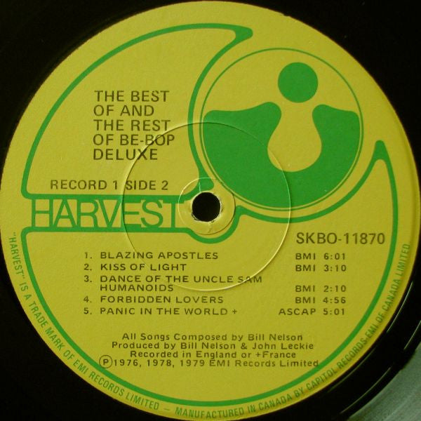 Be Bop Deluxe : The Best Of And The Rest Of Be Bop Deluxe (2xLP, Comp)