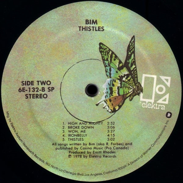 Bim (8) : Thistles (LP, Album, Spe)