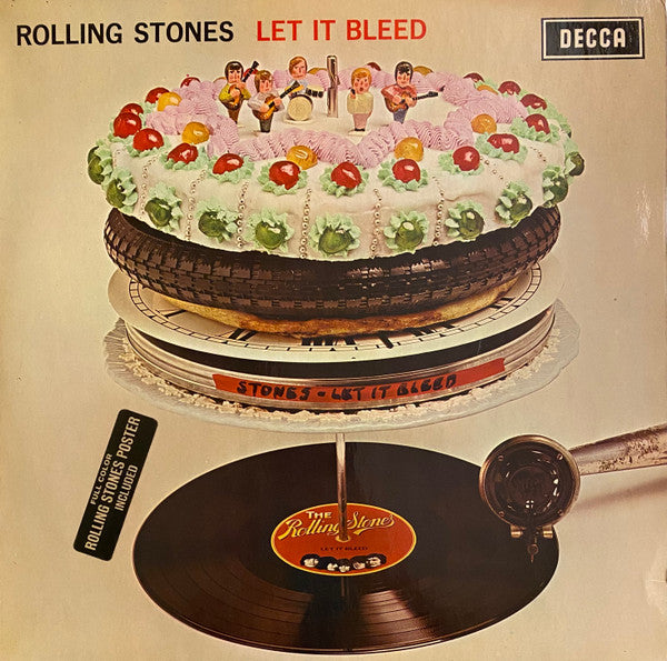 The Rolling Stones : Let It Bleed (LP, Album, Fir)